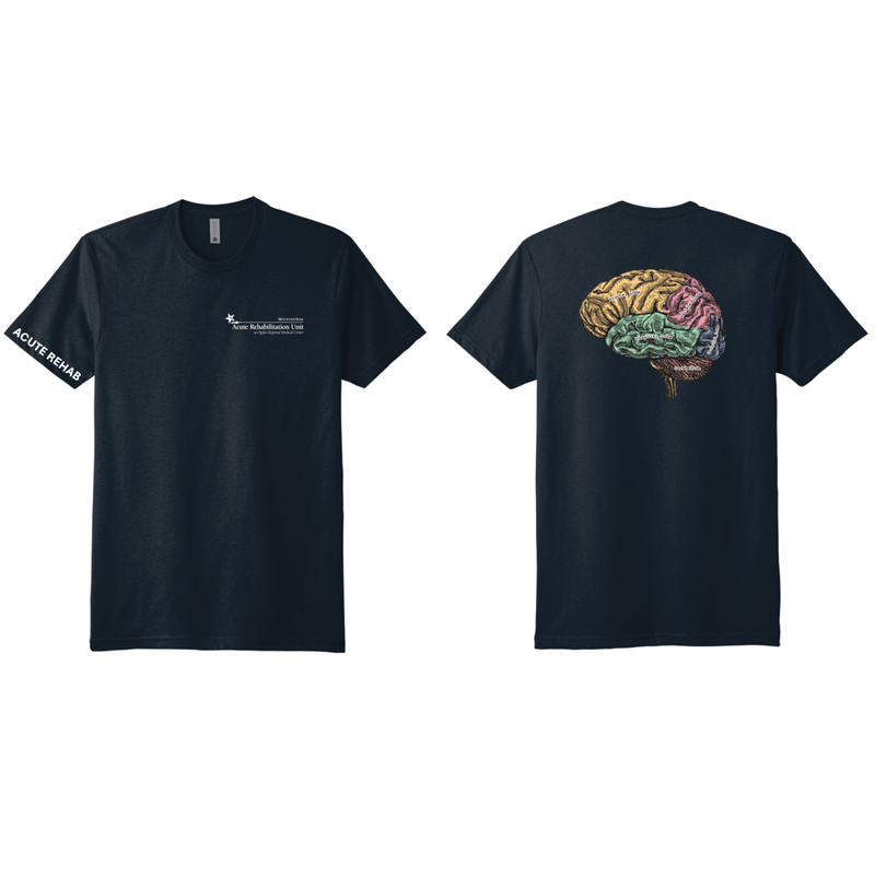 ORMC Allmade® Unisex Tri-Blend Tee - Short Sleeve -NAVY - ACUTE REHAP