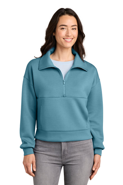 TravisMathew Women's Momentum Shift 1/2-Zip TMA42219