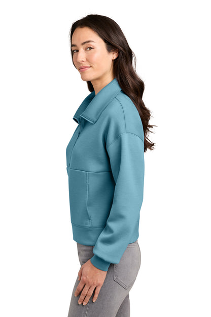 TravisMathew Women's Momentum Shift 1/2-Zip TMA42219
