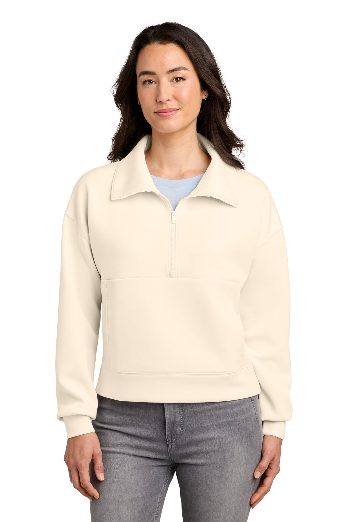 TravisMathew Women's Momentum Shift 1/2-Zip TMA42219