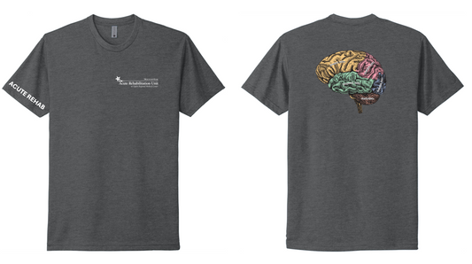 ORMC Allmade® Unisex Tri-Blend Tee - Short Sleeve - Heather Heavy Metal - ACUTE REHAP